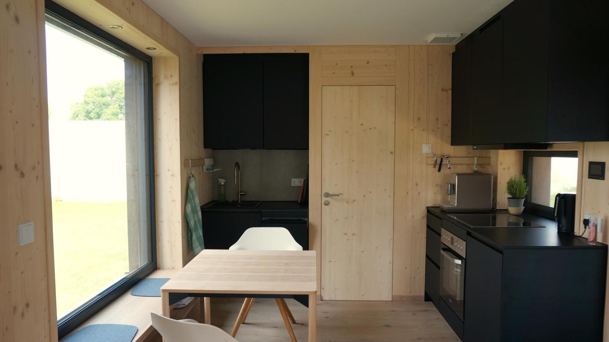 הוילה גרימה Tiny Design-Modulhaus Mit 33 M² מראה חיצוני תמונה
