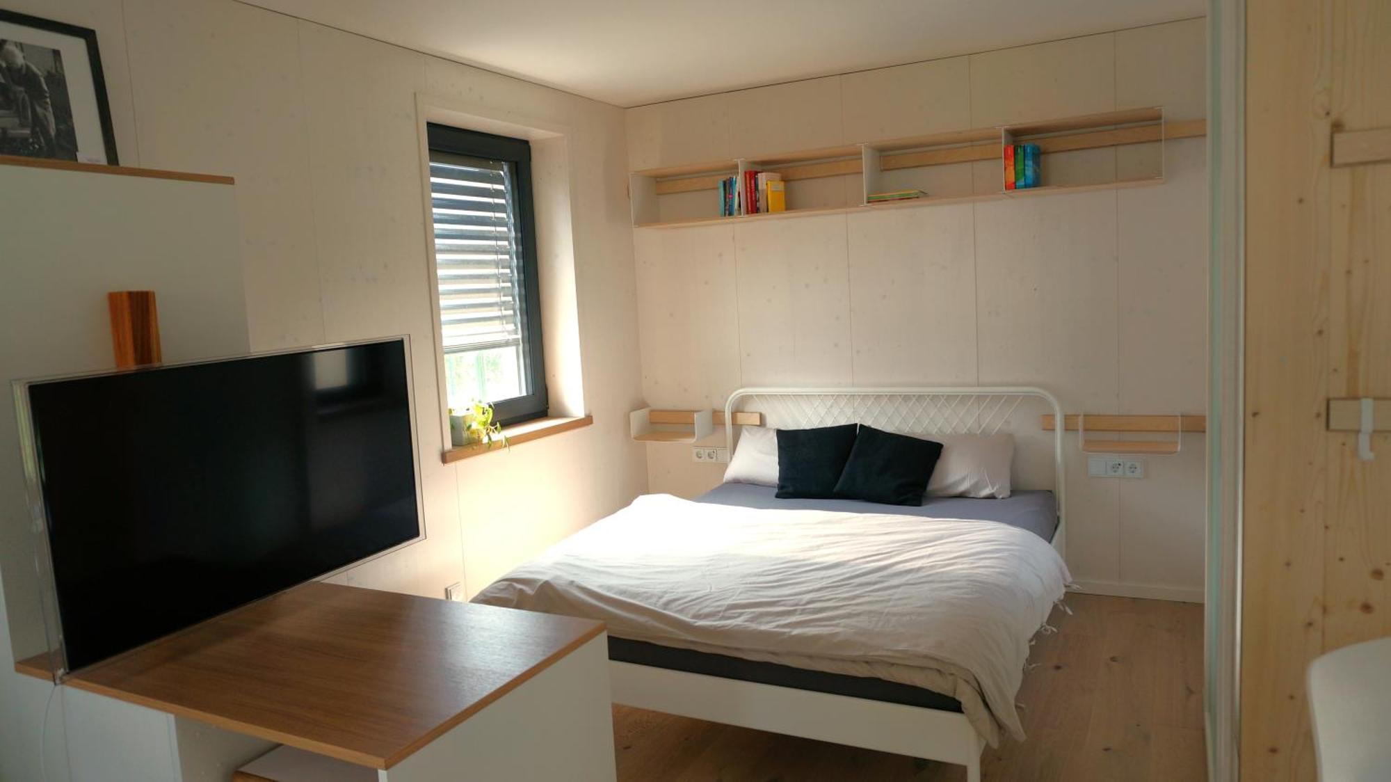 הוילה גרימה Tiny Design-Modulhaus Mit 33 M² מראה חיצוני תמונה