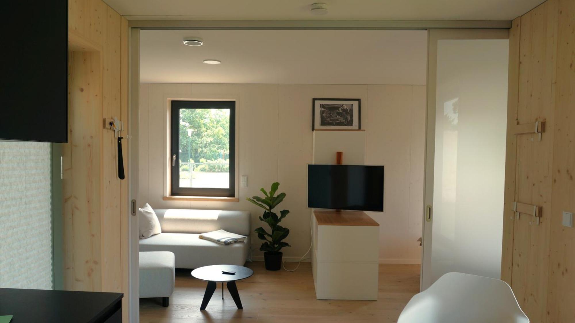 הוילה גרימה Tiny Design-Modulhaus Mit 33 M² מראה חיצוני תמונה